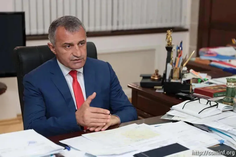 Anatily Bibilov tests positive for coronavirus