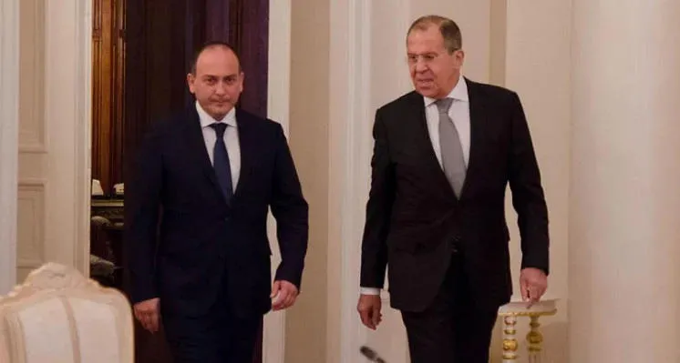 Сергей Лавров и Даур Кове в Москве подписали план консультаций на 2021-2022 годы