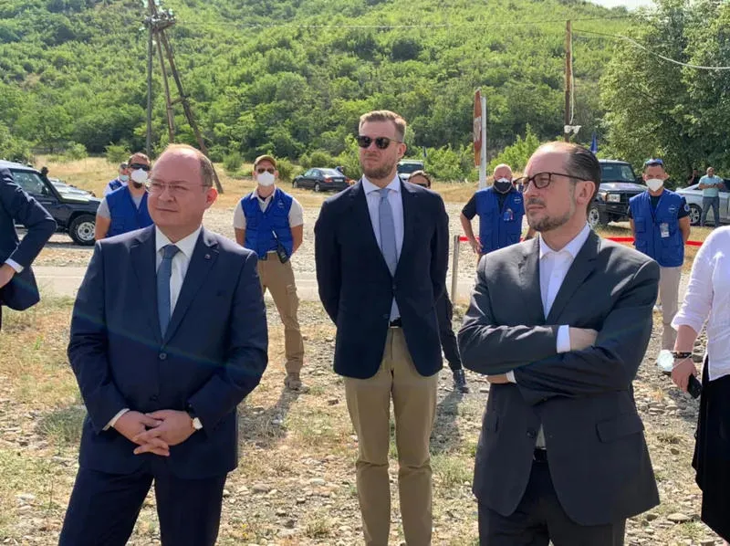 Foreign Ministers of three EU Member States visit Administrative Boundary Line