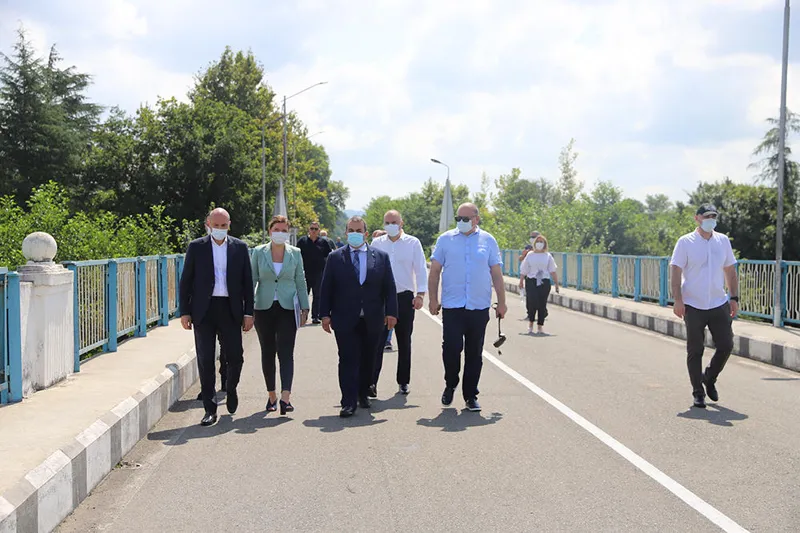 საგარეო საქმეთა მინისტრის პირველი მოადგილე ლაშა დარსალია სამეგრელოს რეგიონს ეწვია