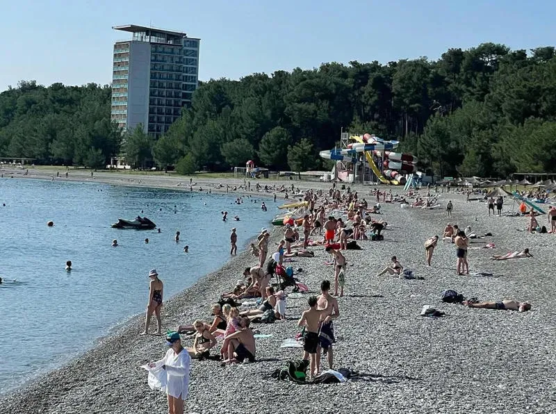 In occupied Abkhazia, persons will be fined if they wear a swimsuit in public gathering places
