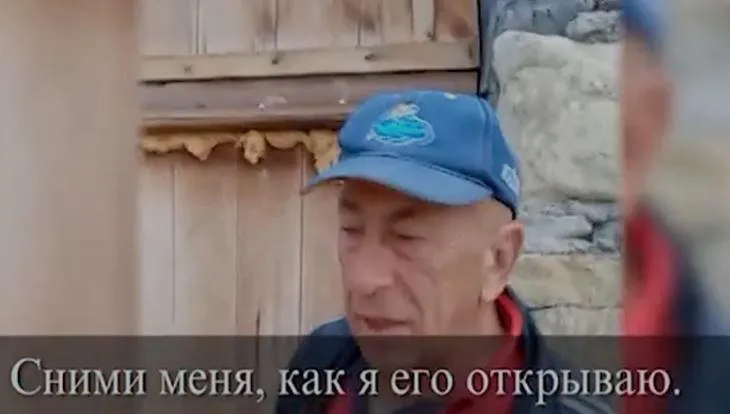 The media of the occupying forces released footage of Tamaz Ginturi and Levan Dotiashvili near the Lomisi church