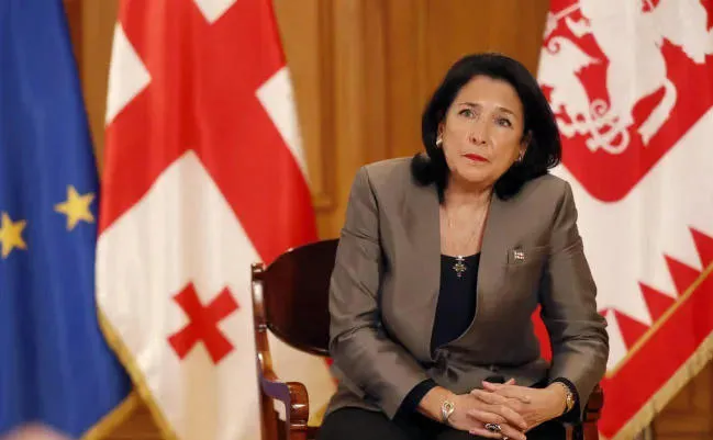 Salome Zurabishvili: It is a shame when the country's illegitimate prime minister secretly enters the Ministry of Foreign Affairs, pretending to meet with employees! - It will be a shame if there is no protest