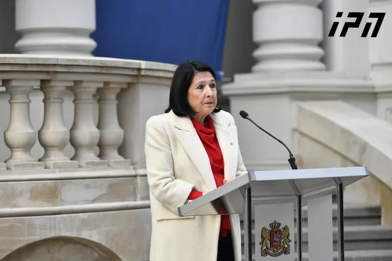 Salome Zurabishvili: There are no words to express the pain of the tragedy that occurred in Saberio