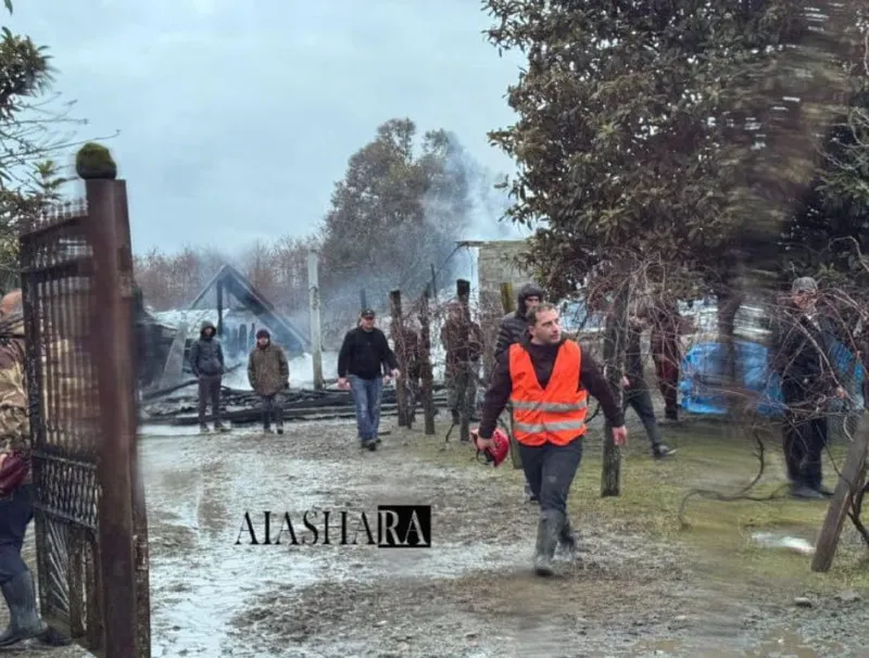 Five children have died in a fire in occupied Gali