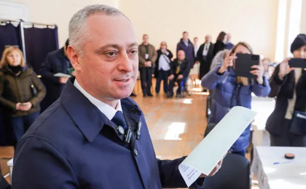 Badra Gunba claims victory in the so-called ‘presidential elections’ in occupied Abkhazia