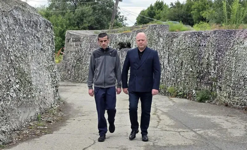Giorgi Mosiashvili, illegally detained by Russian occupation force, is free