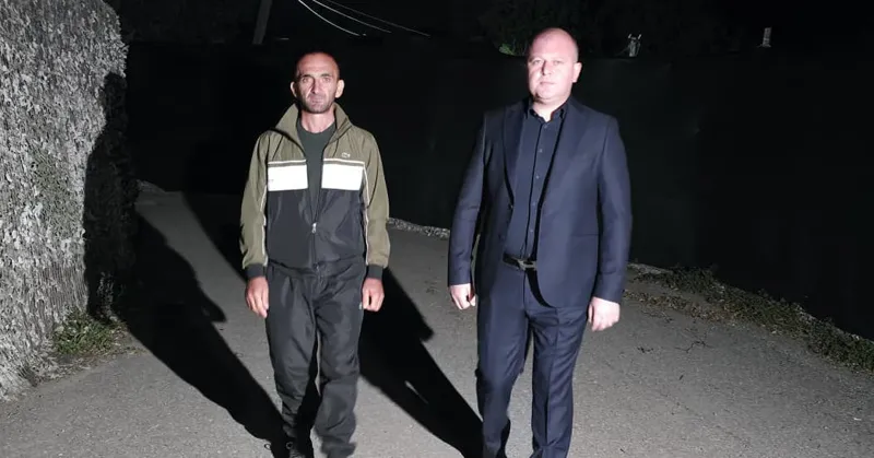 SSS: Hamlet Margvelashvili, illegally detained by occupation forces near the village of Zemo Khviti, has been released