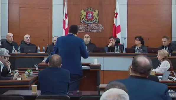 A reference to the European Parliament’s October 8 resolution by Giga Lemonjava sparked an argument during a Constitutional Court hearing, with a judge urging him to focus on the case under consideration