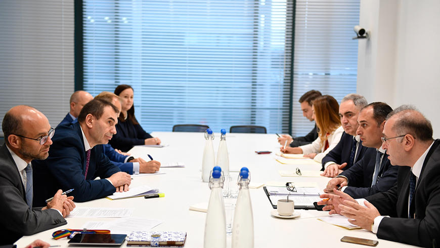 Dimitry Kumsishvili Met EBRD Vice President, Alain Pilloux | News ...