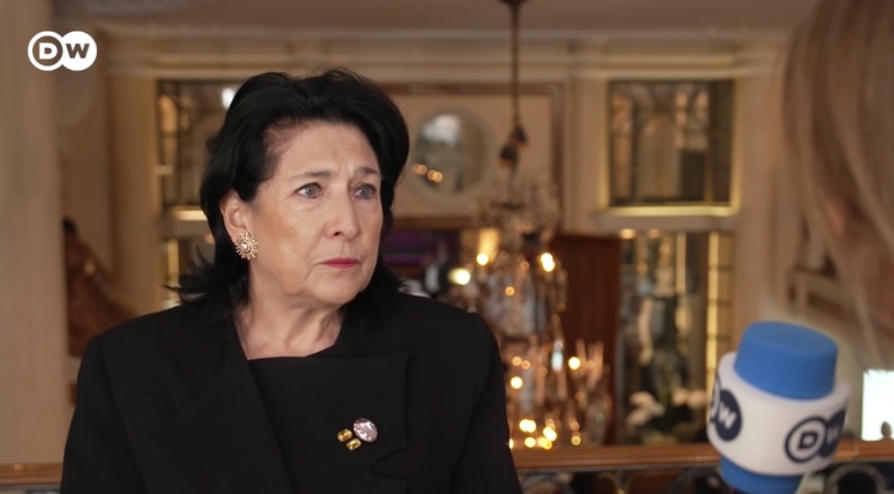 Salome Zurabishvili: We will face the threat of Russian intervention this year, because the parliamentary elections are in October