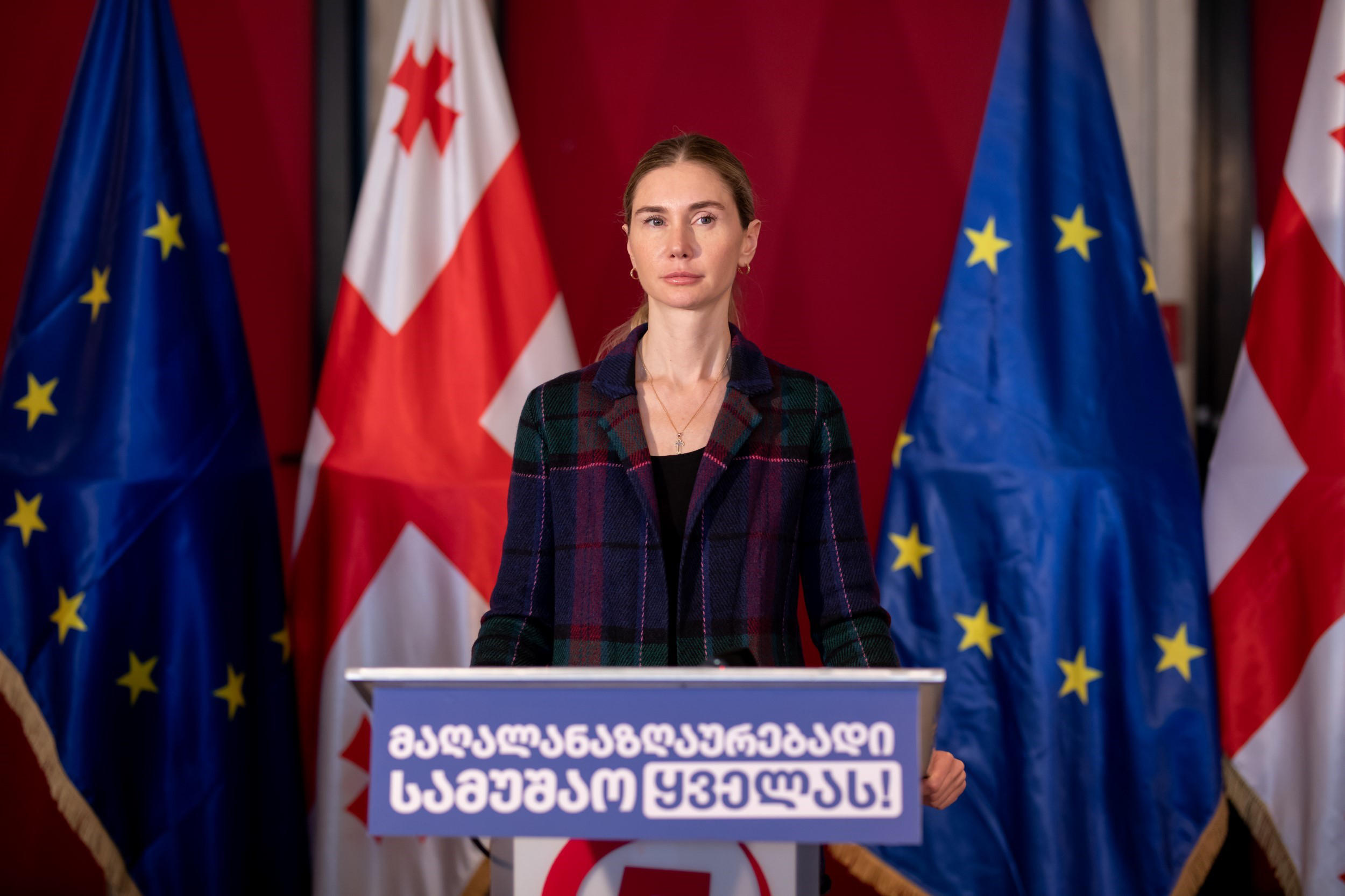 თინა ბოკუჩავა - ყველა ჩვენი მეგობარი კარგად ხვდება, რომ ივანიშვილის მთავრობის პირობებში ვერ შესრულდება ის 9 დათქმა, რომელიც მნიშვნელოვანია როგორც საქართველოს ევროინტეგრაციისათვის, ასევე ნატო-ში გაწევრიანებისთვის