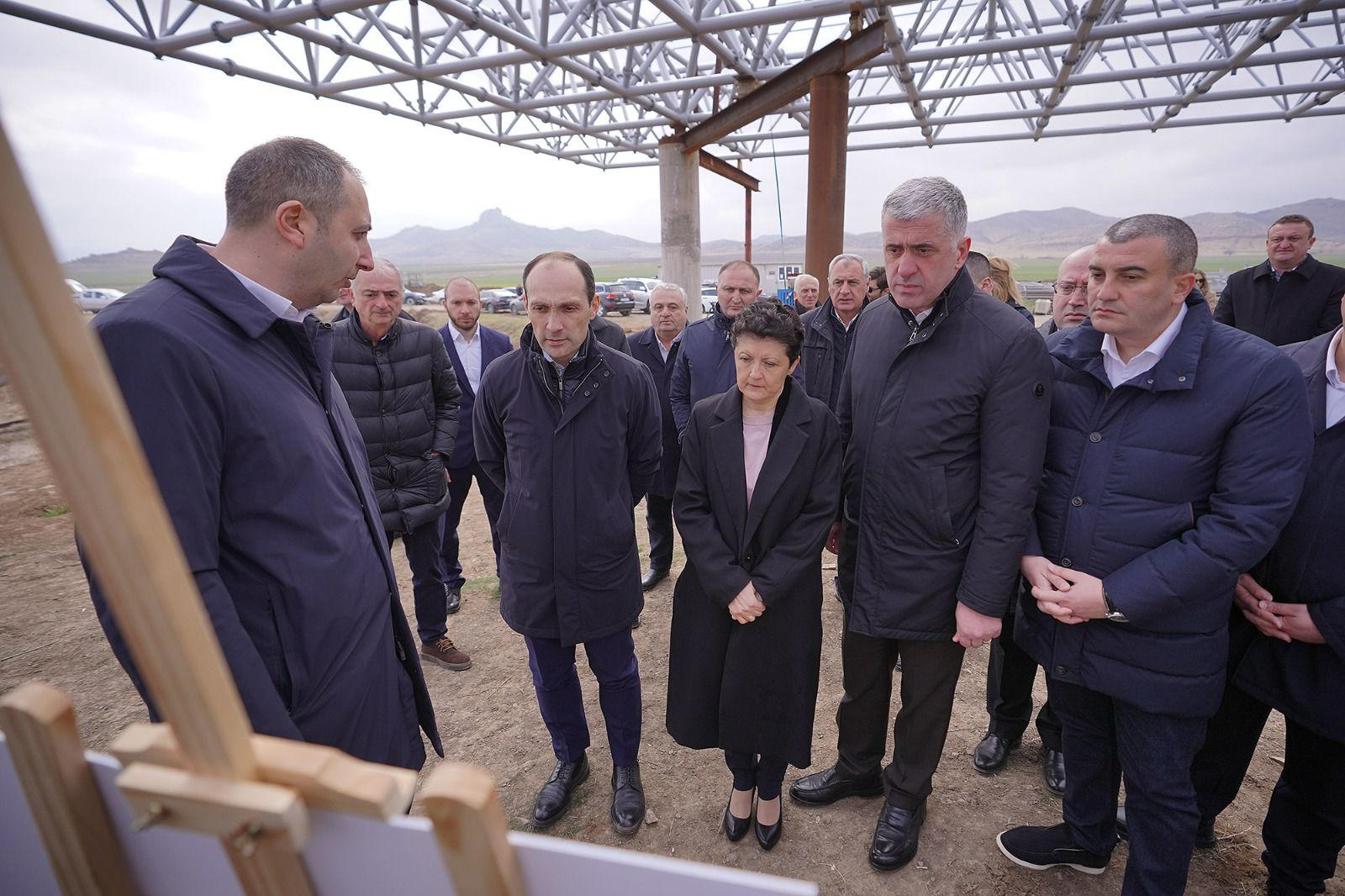 ლევან დავითაშვილმა მარნეულის მუნიციპალიტეტის სოფელ იმირში არქეოლოგიური კომპლექსის ინფრასტრუქტურული სამუშაოები დაათვალიერა