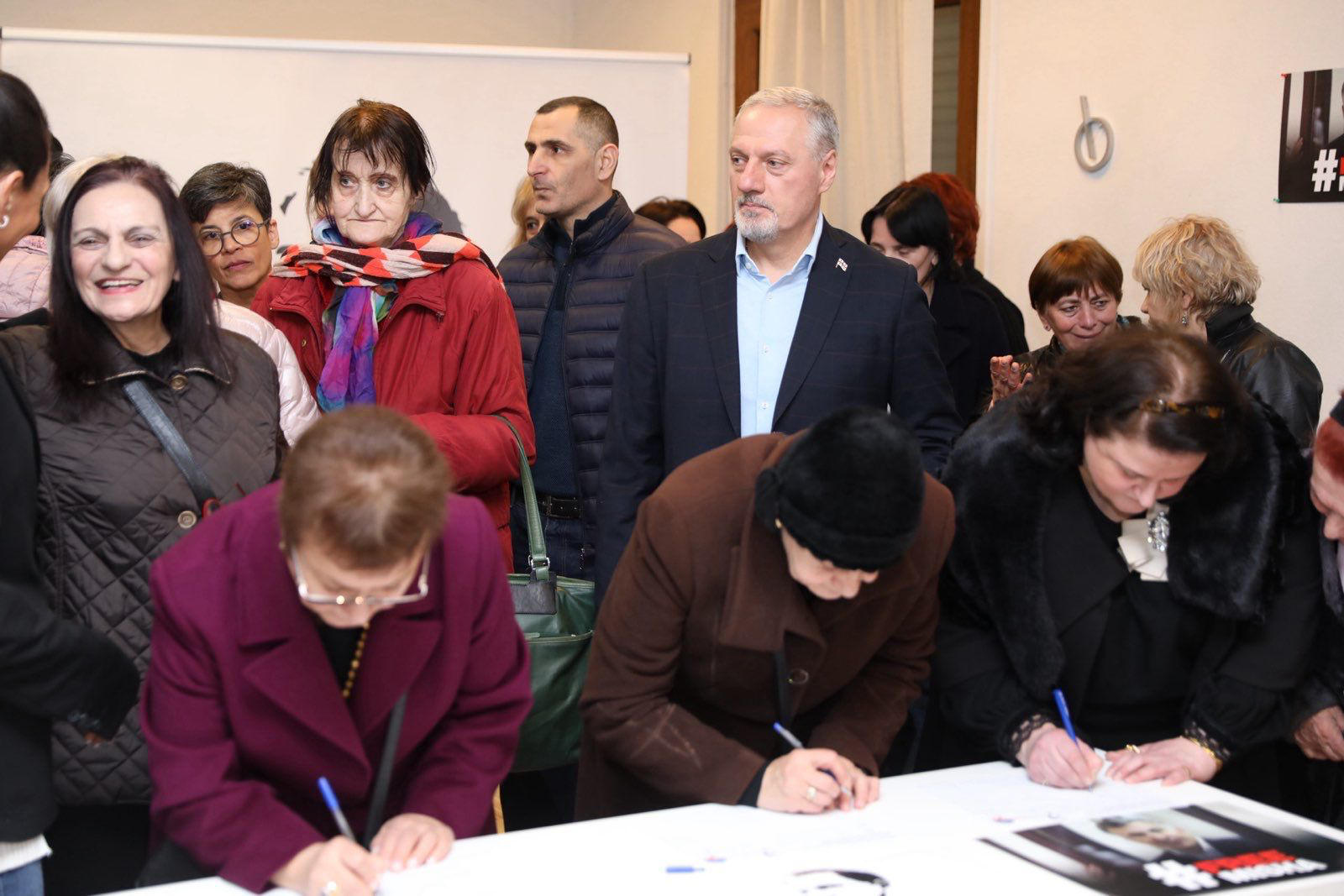 ზაზა გოგავა - თქვენ ხედავთ ამომრჩევლის შემართებას, რომლებიც ითხოვენ, რომ მიხეილ სააკაშვილი გათავისუფლებული იყოს