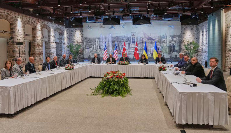 სტამბოლში უკრაინისა და რუსეთის დელეგაციებს შორის შეხვედრა დასრულდა