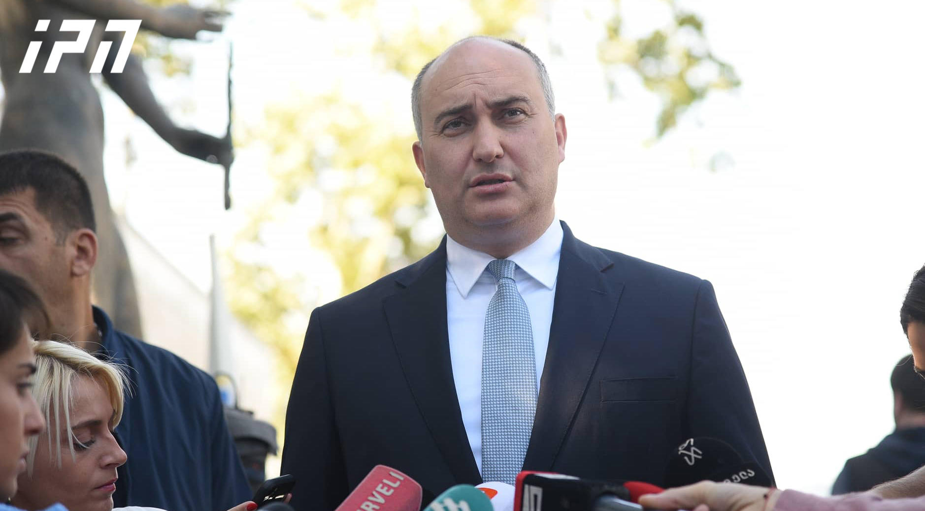 The Prosecutor’s Office has charged two persons, including former Defence Minister Juansher Burchuladze, with taking a particularly large bribe by a group and assisting in the taking of a bribe